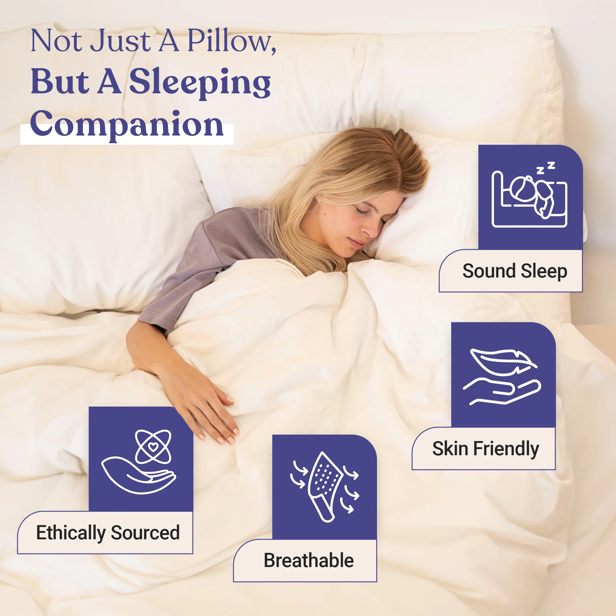 Down Feather Pillow - Image 3